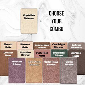 Bundle of 2 - Crystalline Shimmer - Mary Kay Chromafusion Eye Shadow